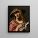 Sibylle - Abraham Janssens — ingelijst kunstwerk aan de muur