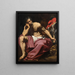 Sint Hieronymus - Abraham Janssens — ingelijst kunstwerk aan de muur