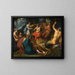 De Rechtspraak van Midas - Abraham Janssens — ingelijst kunstwerk aan de muur