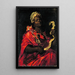 La Sibylle Agrippine - Abraham Janssens — ingelijst kunstwerk aan de muur