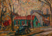 Rue tranquille - Abraham Manievich — weergave van het kunstwerk
