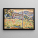Zomerlandschap - Abraham Manievich — ingelijst kunstwerk aan de muur