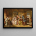 Academy for Instruction in the Discipline of the Fan 1711 - Abraham Solomon — framed artwork on a wall