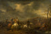van cavaleriegevecht - Abraham van Calraet — weergave van het kunstwerk