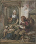 Fishmonger and Servant at a Door - Abraham van Strij — artwork view
