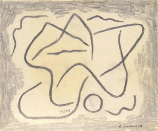 Abraham Walkowitz - Rhythmic Lines Abstraction.webp