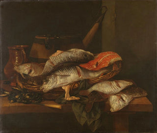 Abraham van Beyeren - Still Life with Fish.webp