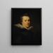 William Drummond de Hawthornden, 1585 - 1649, dichter - Abraham van Blijenberch — ingelijst kunstwerk aan de muur