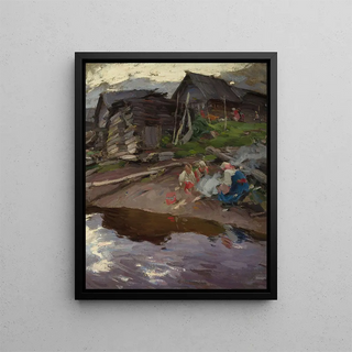 Abram Efimovich Arkhipov - In the evening.webp