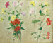 Bloemenmand en studie van bloemen - Achille Laugé — weergave van het kunstwerk
