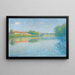 La Garonne Toulouse - Achille Laugé — ingelijst kunstwerk aan de muur