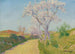 La Route aux amandiers fleuris - Achille Laugé — weergave van het kunstwerk