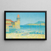 Le Port de Collioure - Achille Laugé — ingelijst kunstwerk aan de muur