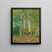 Landschap met grote bomen - Achille Laugé — ingelijst kunstwerk aan de muur