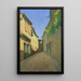Ruelle au balcon fleuri - Achille Laugé — ingelijst kunstwerk aan de muur