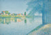 van Vue des quais de la Garonne - Achille Laugé — weergave van het kunstwerk
