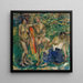 Acts in the Forest - Franz Wiegele — framed artwork on a wall