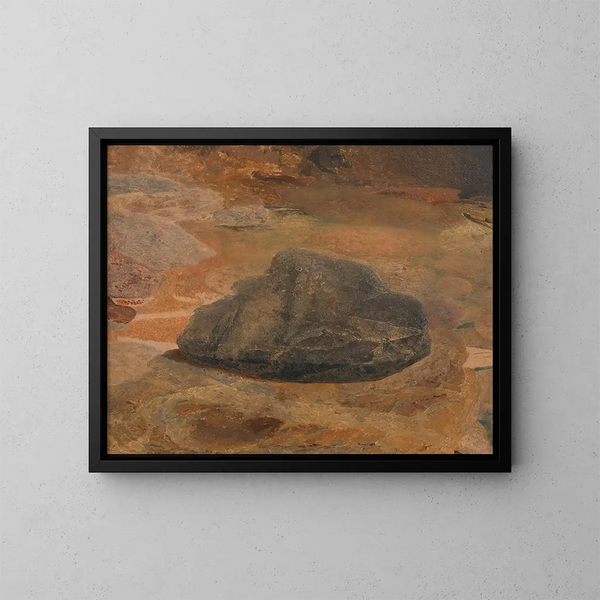 La Mouvement II Version Fragment - Adalbert Stifter — framed artwork on a wall