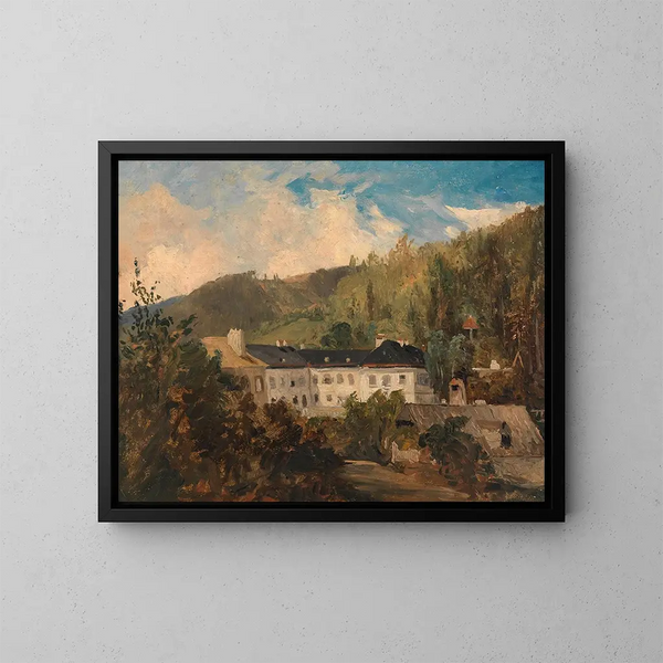 Motif de Neuwaldegg - Adalbert Stifter — framed artwork on a wall