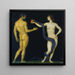 Adam en Eva - Franz von Stuck — ingelijst kunstwerk aan de muur