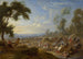 Een cavalerielading - Adam François van der Meulen — weergave van het kunstwerk