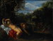 Apollon en Coronis - Adam Elsheimer — weergave van het kunstwerk