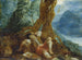 Het droom van Jacob - Adam Elsheimer — weergave van het kunstwerk