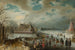IJsschaatsen op de bevroren Amstel - Adam van Breen — weergave van het kunstwerk