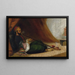 Een Turk die een tchibouk rookt - Adelaide Claxton — ingelijst kunstwerk aan de muur