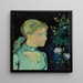 Adeline Ravoux - Vincent van Gogh — ingelijst kunstwerk aan de muur
