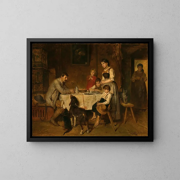 La Grâce - Adolf Eberle — framed artwork on a wall