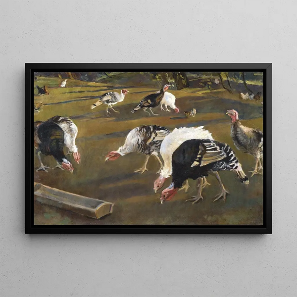 Adolf Fnyes - Turkeys.webp