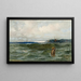 Landschap aan zee - Adolf Fredrik Nordling — ingelijst kunstwerk aan de muur