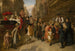 Armoede en rijkdom - Adolf Heinrich Hansen — weergave van het kunstwerk