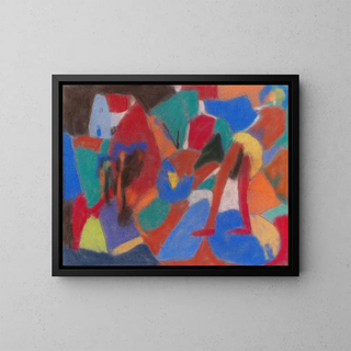 Adolf Hlzel - Figur in Landschaft.webp