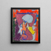Group of Characters - Adolf Hölzel — framed artwork on a wall