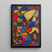 Reproduction of the painting Project of stained glass - Adolf Hölzel