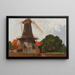 Moulin - Adolf Kaufmann — ingelijst kunstwerk aan de muur