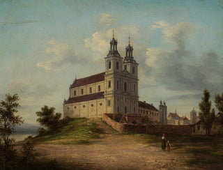 Kerk en klooster van de Pauline in Skaka Kraków - Adolf Kozarski — weergave van het kunstwerk