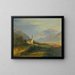 La nouvelle église paroissiale de Schaan - Adolf Obermüllner — ingelijst kunstwerk aan de muur