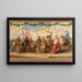 Triomphe du roi, vin 5 schilderij - Adolf Schrödter — ingelijst kunstwerk aan de muur