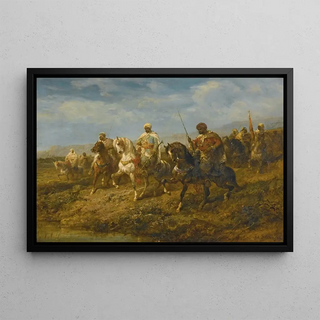 Adolf Schreyer - Advancing Cavalrymen.webp