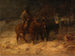 De Terugkeer - Adolf Schreyer — weergave van het kunstwerk