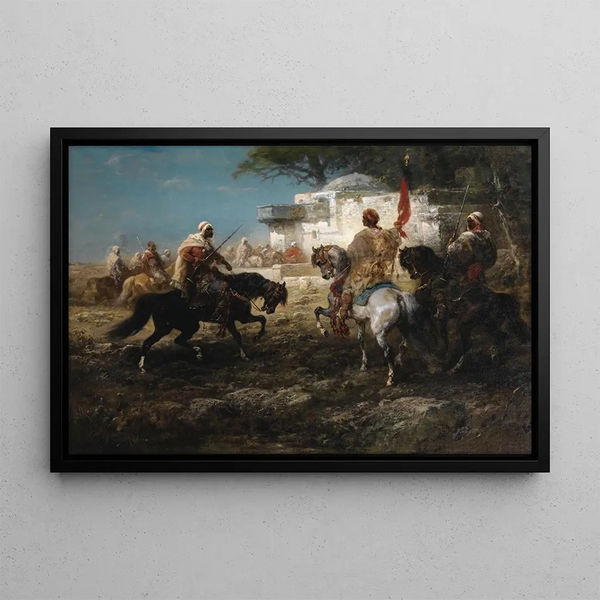 Adolf Schreyer - Le portetendard.webp