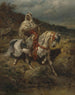 Arab painting mounted - Adolf Schreyer — artwork view