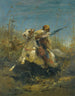 The Chase - Adolf Schreyer — artwork view