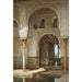 In de binnenplaats van het Alhambra - Adolf Seel — weergave van het kunstwerk