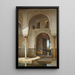 In de binnenplaats van het Alhambra - Adolf Seel — ingelijst kunstwerk aan de muur