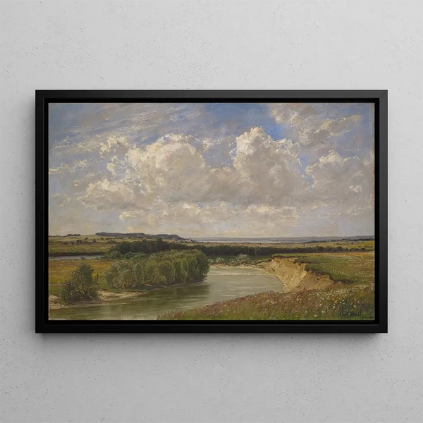 Adolf Stbli - At the River Amper.webp