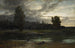 Het klooster Fahr bij Zürich aan de rivier de Limmat - Adolf Stäbli — weergave van het kunstwerk